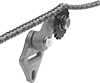 Adjustable-Arm Roller Chain and Belt Tensioners