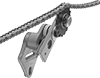 Spring-Loaded Adjustable-Arm Roller Chain and Belt Tensioners
