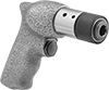Quick-Change Air-Powered Chiseling Hammers