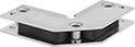Image of Product. Front orientation. Magnetic Clamps. Outside-Clamping Magnetic Clamps.