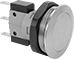 Image of Product. Front orientation. Push-Button Switches. Flush-Mount 22 mm Panel-Mount Push-Button Switches.