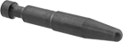 Image of Product. Front orientation. Chisel Bits. 7/16" Round-Shank Chisel Bits for Quick-Change Chiseling Hammers.