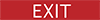 Engraved Exit Signs