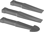 Image of Product. Front orientation. Wedges. Nonmarring Wedge Sets for Hard Materials.