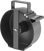 Image of Product. Box Dispenser. Front orientation. Barrier Tape Dispensers. Barrier Tape Dispensers, Box Dispenser.