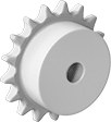 Image of Product. Front orientation. Drive Sprockets. Plastic Sprockets.