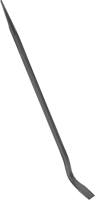 Image of Product. Front orientation. Pry Bars. Pry Bars, Style E—Offset Chisel End  ×  Straight Pointed End.