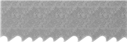 Image of Product. Side1 orientation. Band Saw Blades. Band Saw Blades for Case-Hardened Metal.