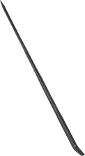 Image of Product. Front orientation. Pry Bars. Pry Bars, Style D—Offset Wedge End  ×  Straight Pointed End.