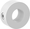Image of Product. Front orientation. Shaft Collars. Plastic Set Screw Shaft Collars.