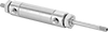 Through-Hole Double-Ended Round Body Air Cylinders