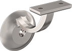Image of Product. Front orientation. Brackets. Handrail Mounting Brackets, Style 3.