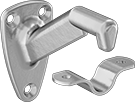 Image of Product. Front orientation. Brackets. Handrail Mounting Brackets, Style 2.