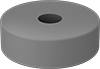 General Purpose Vibration-Damping Mounts with Unthreaded Hole