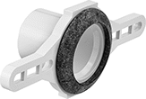 Image of Product. Front orientation. Urinal Flanges.