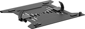 Image of Product. Front orientation. Laptop Mounts. Screw-On VESA Mount, 2 Grippers.