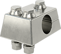Image of Product. Front orientation. M6 Mounting Screw. Sanitary Photoelectric Sensors.