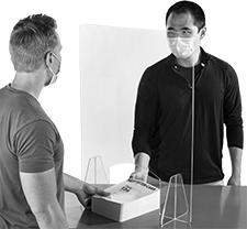 Image of ProductInUse. Front orientation. Protective Panels.