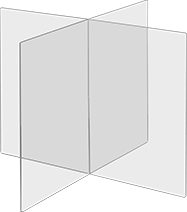 Image of Product. Front orientation. Protective Panels. 4-Way.