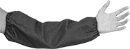 Image of Specification. Front orientation. Denim Fabric. Arm Sleeves.