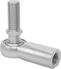 Internally Threaded Lubrication-Free Ball Joint Linkages