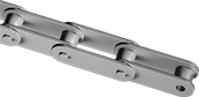 Image of Product. Front orientation. Roller Chain and Links. Flat-Edge Roller Chain and Links, Chain.