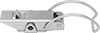 Strikeless Draw Latches with Safety Catch