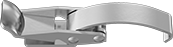 Image of Product. Front orientation. Draw Latches. Strikeless Draw Latches, Style G.