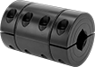 Image of Product. Front orientation. Rigid Shaft Couplings. Two-Piece Rigid Shaft Couplings , For Square Shafts.