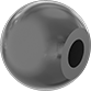 Image of Product. Front orientation. Ball Knobs. Unthreaded-Hole-Mount Ball Knobs.