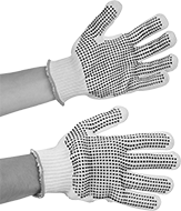 Image of ProductInUse. Style B. Front orientation. Gloves. Cut-Protection Gloves, Gloves, Style B.