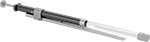 Image of Product. Front orientation. Syringes. Glass Syringes with Easy-Dispensing Trigger.