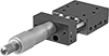 Positioning Tables with Micrometer