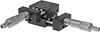 Two-Axis Positioning Tables with Micrometers