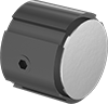 Image of Product. Front orientation. Indicating Knobs. Style 4—Ribbed Grip.