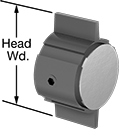 Image of Product. Front orientation. Contains Annotated. Indicating Knobs. Style 12—Two-Arm Grip.