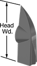 Image of Product. Front orientation. Contains Annotated. Indicating Knobs. Style 14—Two-Arm Grip.