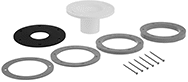 Image of Product. Front orientation. Toilet Mounts. Toilet Mounting Flange Spacer Kits.