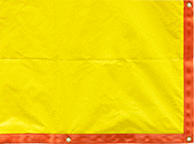 Image of Product. Front orientation. Tarps. High-Visibility Tarps.