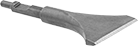 Image of Product. Flat Chisel Bit Blade (2" Wd.). Front orientation. Chisel Bits. 0.373" Round-Shank Chisel Bits for Needle Scalers, Flat Chisel Bit Blade, 2" Wide Blade.