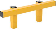 Image of Product. Front orientation. Guardrails. Stackable Guardrails, Rails.