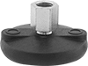 Stay-Put Swivel Leveling Mounts with Threaded Hole
