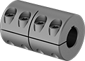 Image of Product. Front orientation. Rigid Shaft Couplings. Clamping Rigid Shaft Couplings, For Keyed Shafts.