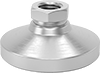 Swivel Leveling Mounts with Threaded Hole