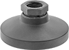 Super-Corrosion-Resistant Swivel Leveling Mounts with Threaded Hole