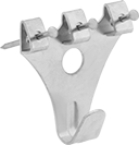 Image of Product. Front orientation. Hanging Hooks. Nail-In Hanging Hooks, Style D.