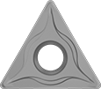 Image of Product. Front orientation. Lathe Tool Inserts. Lathe Tool Inserts for Steel, TCGT Insert.
