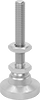 Swivel Leveling Mounts with Threaded Stud