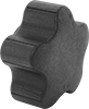 Comfort-Grip Threaded-Hole Knobs