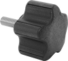 Comfort-Grip Threaded-Stud Knobs